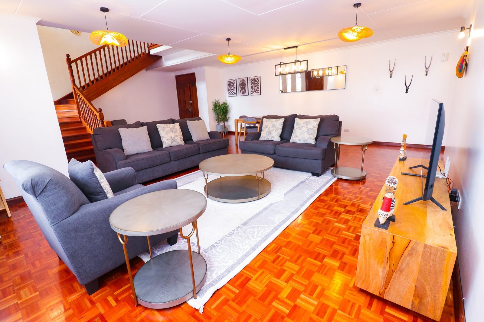 Nairobi Group Stays living space