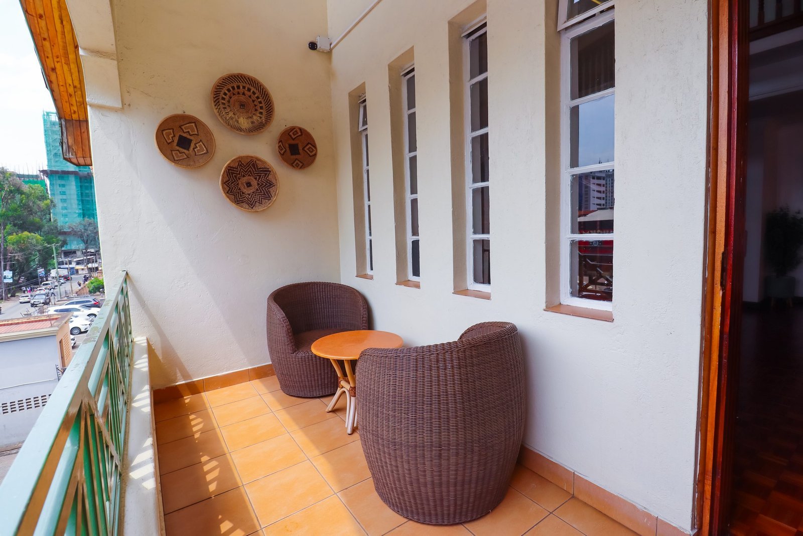 Apartment balcony