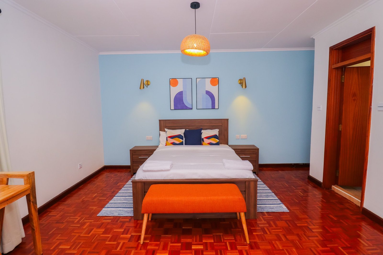 Apartment bedroom